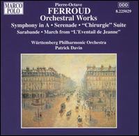 Ferroud: Orchestral Works von Various Artists