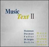 Music/Text II von Various Artists