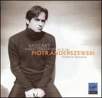 Mozart: Piano Concertos Nos. 21 & 24 von Piotr Anderszewski