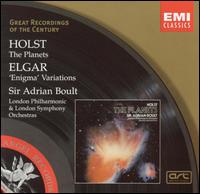 Holst: The Planets; Elgar: Enigma Variations von Adrian Boult