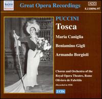 Puccini: Tosca von Maria Caniglia