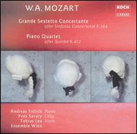 Mozart: Grande Sestetto Concertante (after Sinfonie Concertante K. 364); Piano Quartet (after Quintet K. 452) von Ensemble Wien