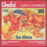 Ghedini: Canti e strambotti von Duo Alterno