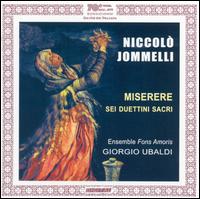 Niccolò Jommelli: Miserere; Sei Duettini Sacri von Fons amoris