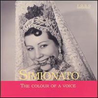 Simionato: The Colour of a Voice von Giulietta Simionato