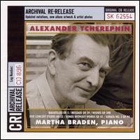 Alexander Tcherepnin: Piano Works von Martha Braden