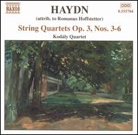 Haydn: String Quartet, Op. 3, Nos 3-6 von Kodaly Quartet