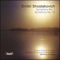 Shostakovich: Symphonies Nos. 1 & 12 von Vakhtang Jordania