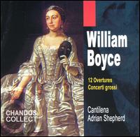 William Boyce: 12 Overtures: Concerti grossi von Various Artists