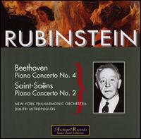 Beethoven: Piano Concerto No. 4; Saint-Saëns: Piano Concerto No. 2 von Artur Rubinstein