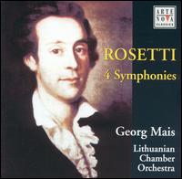 Rosetti: 4 Symphonies von Georg Mais