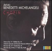 Benedetti Michelangeli plays Chopin von Arturo Benedetti Michelangeli