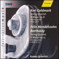 Goldmark: String Quartet in B major, Op. 8; Mendelssohn: String Quartet in A minor, Op. 13 von Klenke-Quartett