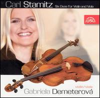 Stamitz: Six Duos for Violin and Viola von Gabriela Demeterova