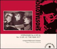 Shostakovich: Symphonies No. 6 & 12 von Leningrad Philharmonic Orchestra