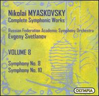 Myaskovsky: Symphony Nos. 8 & 10 von Evgeny Svetlanov