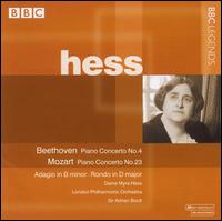 Beethoven, Mozart: Piano Concertos von Myra Hess