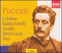 Puccini: La Bohème; Madama Butterfly; Turandot; Manon Lescaut; Tosca (Highlights) [Box Set] von Various Artists