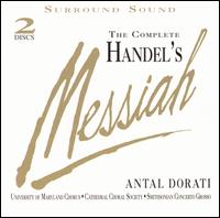 The Complete Handel's Messiah von Antal Dorati