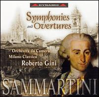 Sammartini: Symphonies and Overtures von Roberto Gini