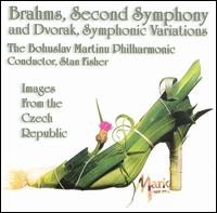 Brahms: Symphony No. 2; Dvorák: Symphonic Variations von Bohuslav Martinu Philharmonic Orchestra