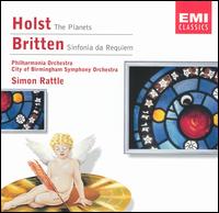 Holst: The Planets; Britten: Sinfonia da Requiem von Simon Rattle