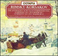 Rimsky-Korsakov: Symphonies Nos. 1 & 3 von Evgeny Svetlanov