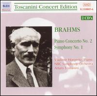 Brahms: Piano Concerto No. 2; Symphony No. 1 von Vladimir Horowitz