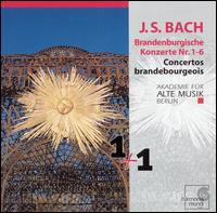 J.S. Bach: Brandenburgische Konzerte von Akademie für Alte Musik, Berlin