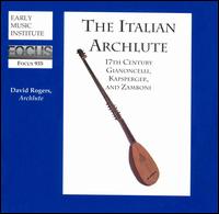 The Italian Archlute von David Rogers