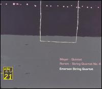 Meyer: Quintet; Rorem: String Quartet No. 4 von Edgar Meyer