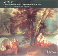 Mozart: Divertimento, K247; Divertimento, K334 von Gaudier Ensemble