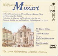 Mozart: Sinfonia Concertante, KV C14.01; Variations of Clarinet; etc [DVD Audio] von Various Artists