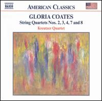 Gloria Coates: String Quartets Nos. 2, 3, 4, 7 and 8 von Kreutzer Quartet