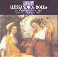 Alessandro Rolla: Sei duetti a due viole von Various Artists