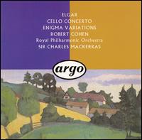 Elgar: Cello Concerto; Enigma Variations von Robert Cohen