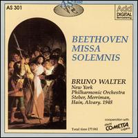 Beethoven: Missa Solemnis von Bruno Walter