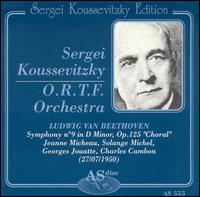 Beethoven: Symphony No. 9 von Sergey Koussevitzky