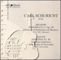 Carl Schuricht dirige Brahnms & Haydn von Carl Schuricht