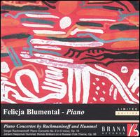 Piano Concertos by Rachmaninov and Hummel von Felicja Blumental