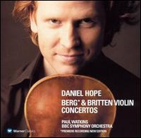 Berg, Britten: Violin Concertos von Daniel Hope