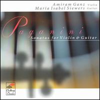 Paganini: Sonatas for Violin & Guitar von Amiram Ganz