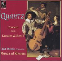 Quantz: Concerti from Dresden & Berlin von Jed Wentz