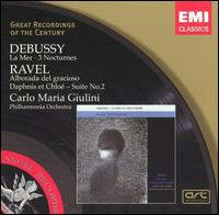 Debussy: La Mer; 3 Nocturnes; Ravel: Alborada del gracioso; Daphnis et Chloé Suite No. 2 von Carlo Maria Giulini