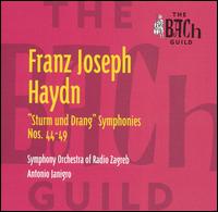 Franz Joseph Haydn: "Sturm und Drang" Symphonies Nos. 44-49 von Zagreb Radio Symphony Orchestra