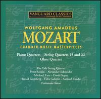 Mozart: Piano Quartets; String Quartets Nos. 15 & 22; Oboe Quartet von Various Artists