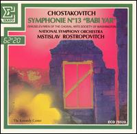 Chostakovich: Symphonie No. 13 "Babi Yar" von Mstislav Rostropovich