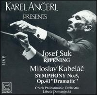 Karel Ancerl presents Josef Suk & Miloslav Kabelác von Karel Ancerl