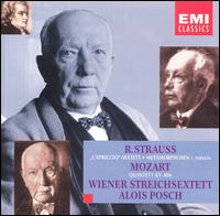 R. Strauss: "Capriccio" Sextett; Metamorphosen 1. Version; Mozart: Quintet KV 406 von Wiener Streichsextett