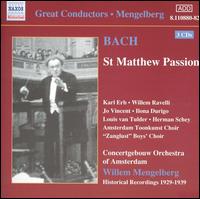 Bach: St. Matthew Passion von Willem Mengelberg